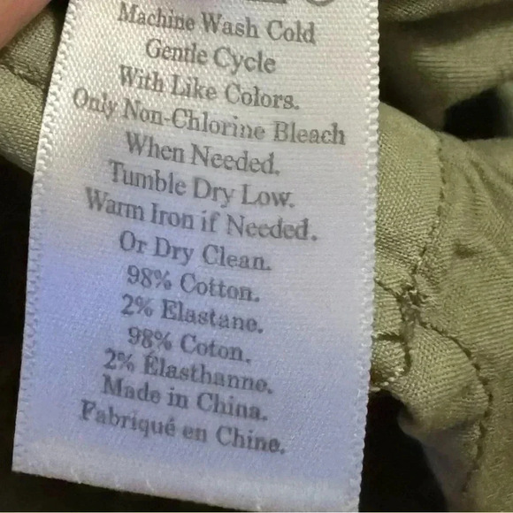 Men’s Everlane Green Performance Chino Shorts Size 28 - Picture 5 of 5